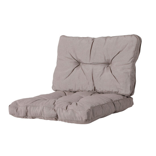 Florance zit ca.73x73cm Panama taupe 2 stuks