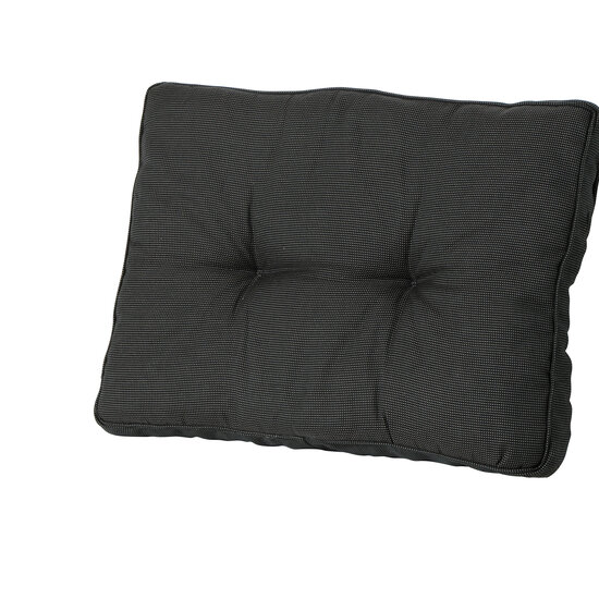 Florance rug ca.43x73cm Rib black 2 stuks