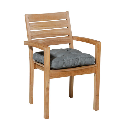 Florance kussen ca.47x47cm Basic grey 2 stuks