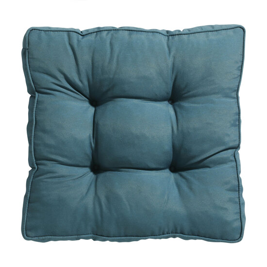 Florance kussen ca.47x47cm Panama sea blue 2 stuks