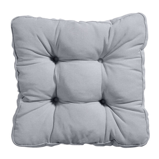 Florance kussen ca.47x47cm Panama light grey 2 stuks