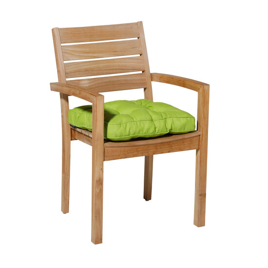 Florance kussen ca.47x47cm Panama lime 2 stuks