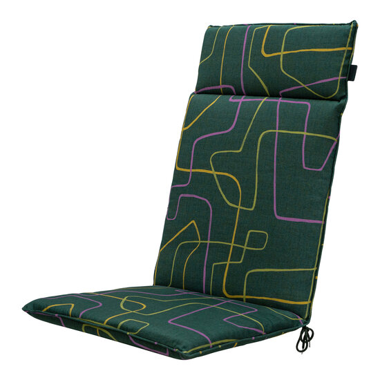 Kussen hoog universeel ca.120x50cm Joah green 2 stuks