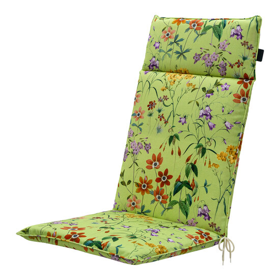 Kussen hoog universeel ca.120x50cm Outdoor+ Milly green 2 stuks