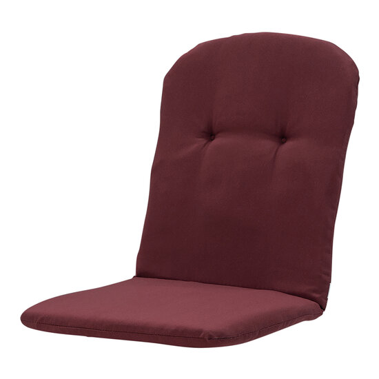 Kuip hoog ca.96x45cm Panama bordeaux 2 stuks