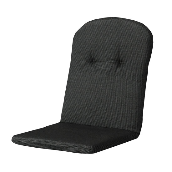 Kuip hoog ca.96x45cm Rib black 2 stuks