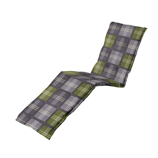 Ligbedkussen ca.200x65cm Patchy olive