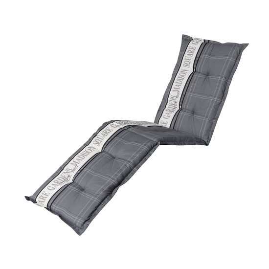 Ligbedkussen ca.200x65cm Madison garden grey