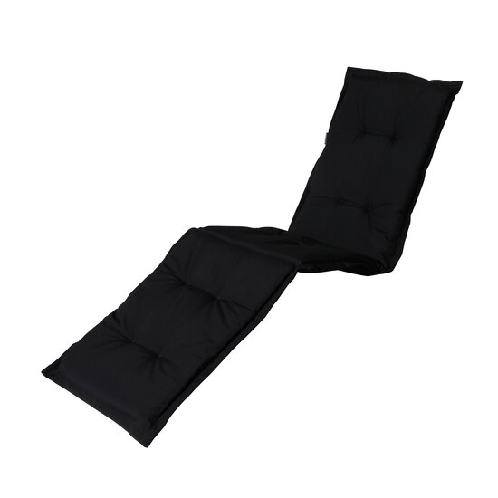 Ligbedkussen ca.200x65cm Panama black