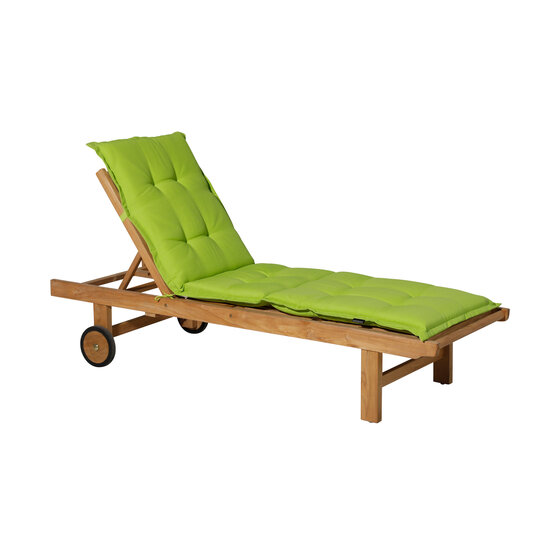 Ligbedkussen ca.200x65cm Panama lime