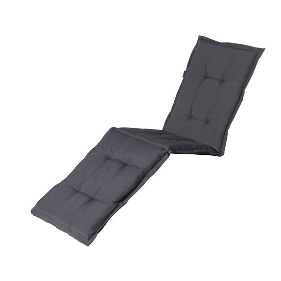 Ligbedkussen ca.200x65cm Panama grey
