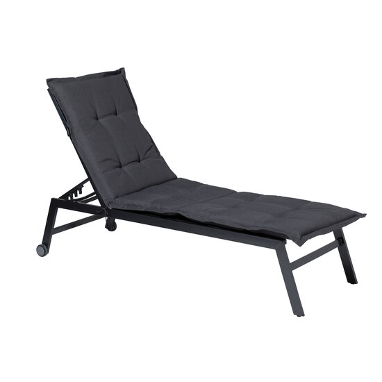 Ligbedkussen ca.200x65cm Panama grey