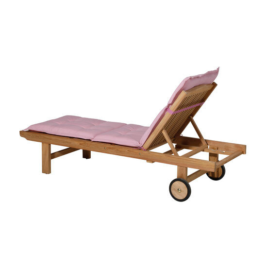 Ligbedkussen ca.200x65cm Panama soft pink