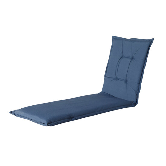 Ligbedkussen ca.200x65cm Outdoor Panama safier blue