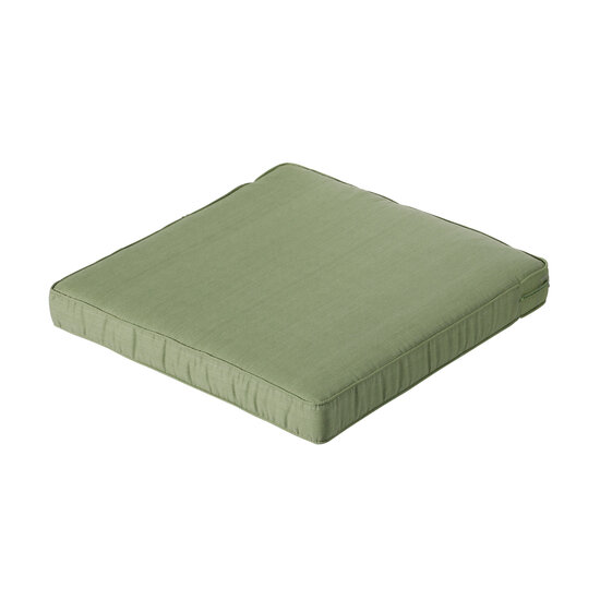 Lounge zit ca.60x60cm Basic green 2 stuks