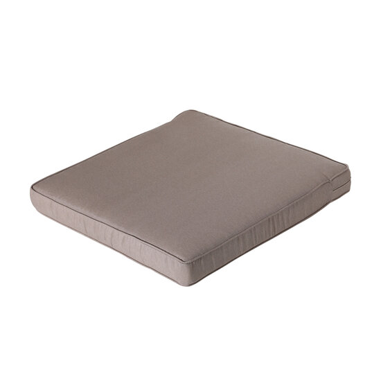 Lounge luxe ca.60x60cm Panama taupe 2 stuks