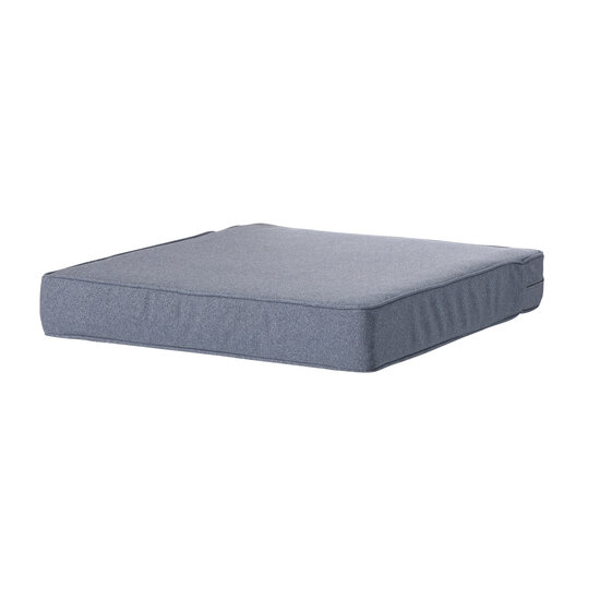 Lounge zitkussen ca.60x60cm Outdoor Manchester denim grey 2 stuks