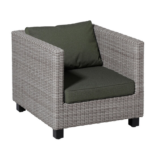 Lounge zitkussen ca.60x60cm Outdoor Manchester green 2 stuks
