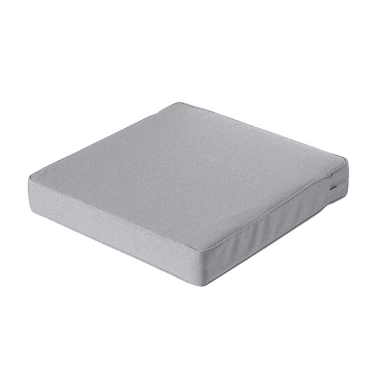 Lounge zitkussen ca.60x60cm Outdoor Manchester light grey 2 stuks