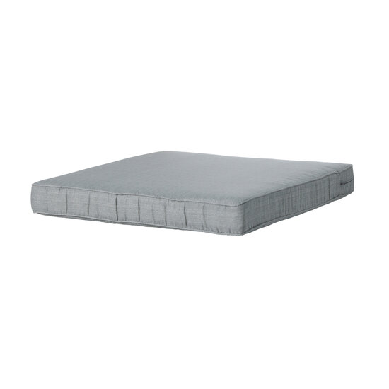 Lounge luxe ca.73x73cm Basic grey 2 stuks
