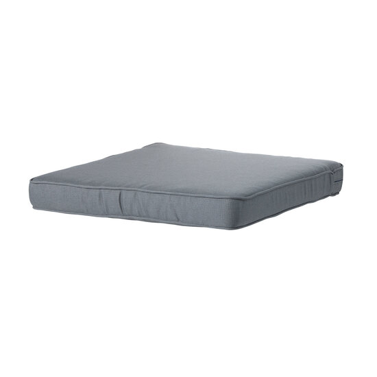 Lounge luxe ca.73x73cm Rib grey 2 stuks