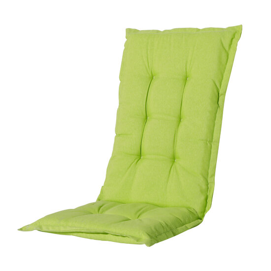 Kussen lage rug ca.105x50cm Panama lime 2 stuks