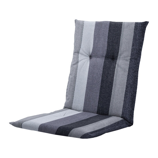 Kussen lage rug ca.105x50cm Victoria grey 2 stuks