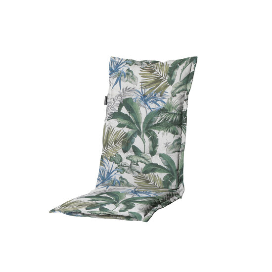 Kussen hoge rug ca.123x50cm Outdoor bliss blue 2 stuks