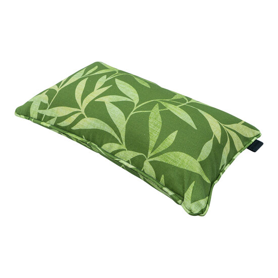 Sierkussen paspel ca.30x50cm Outdoor+ Fergus green 2 stuks