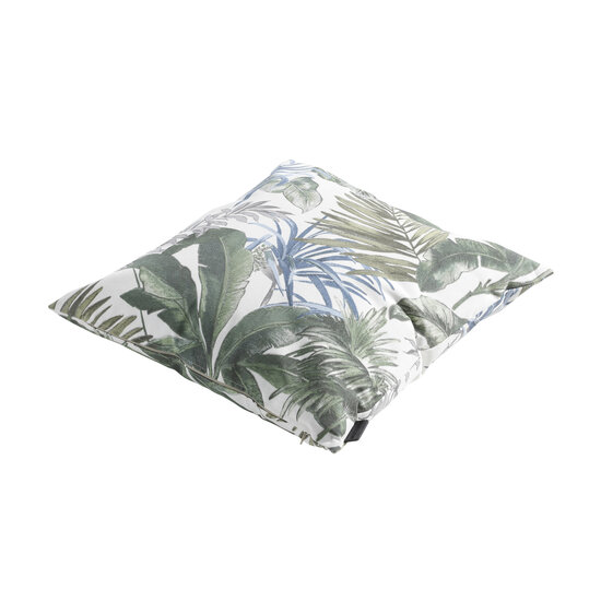 Sierkussen paspel ca.45x45cm Outdoor bliss blue 2 stuks