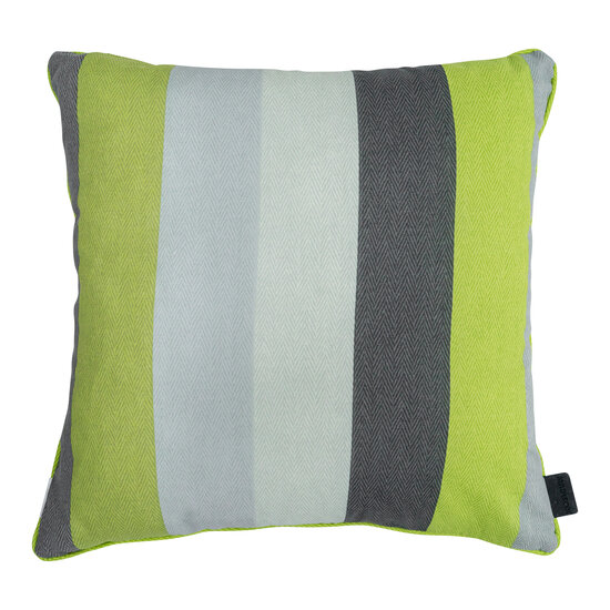 Sierkussen paspel ca.50x50cm Victoria green 2 stuks