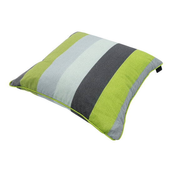 Sierkussen paspel ca.50x50cm Victoria green 2 stuks