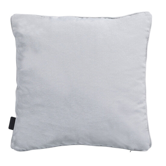 Sierkussen paspel ca.45x45cm Panama light grey 2 stuks