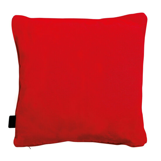 Sierkussen paspel ca.45x45cm Panama red 2 stuks