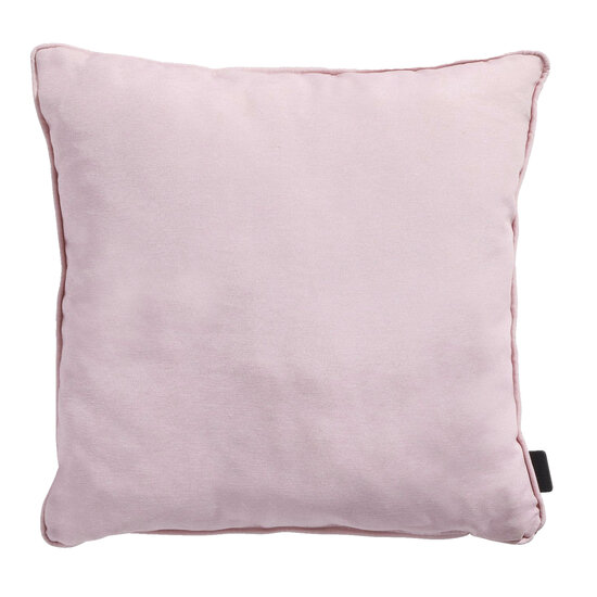 Sierkussen paspel ca.45x45cm Panama soft pink 2 stuks