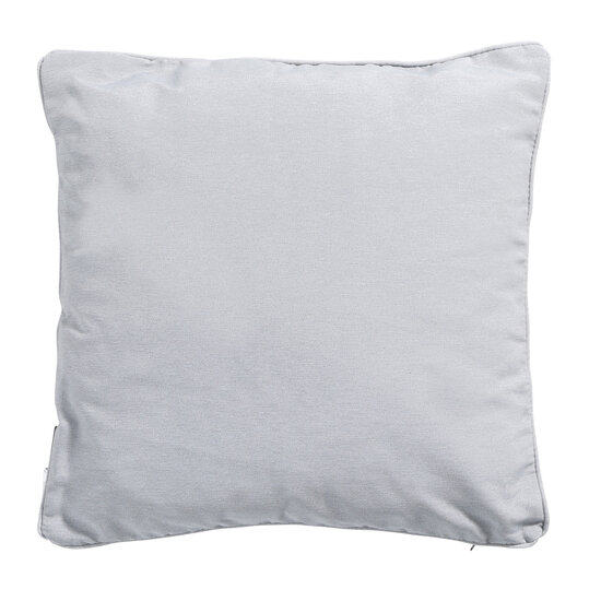 Sierkussen paspel ca.60x60cm Panama light grey 2 stuks