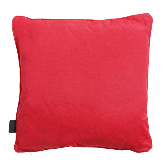 Sierkussen paspel ca.60x60cm Panama red 2 stuks
