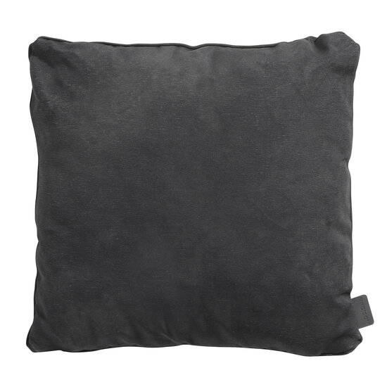 Sierkussen paspel ca.60x60cm Panama black 2 stuks