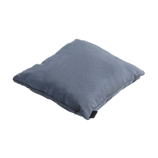 Sierkussen paspel ca.60x60cm Panama safier blue 2 stuks