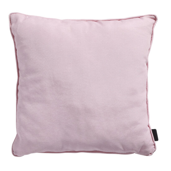 Sierkussen paspel ca.60x60cm Panama soft pink 2 stuks