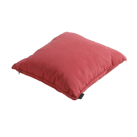 Sierkussen paspel ca.60x60cm Panama brick red 2 stuks