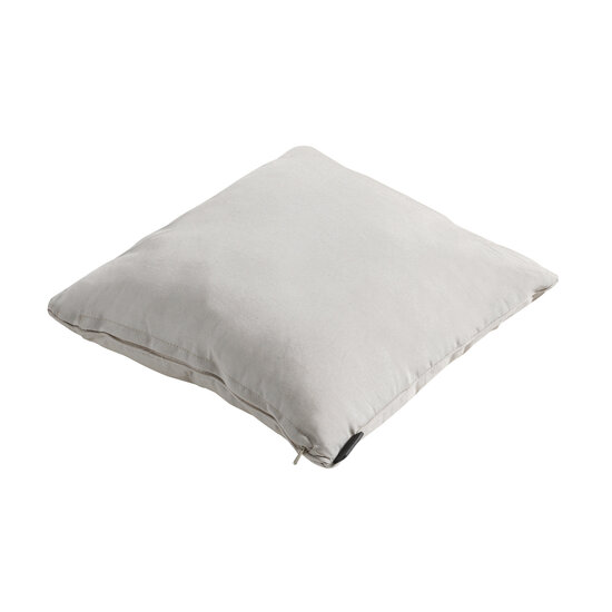 Sierkussen paspel ca.60x60cm Panama linnen 2 stuks