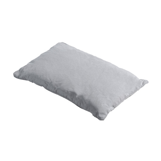 Sierkussen paspel ca.40x60cm Panama light grey 2 stuks