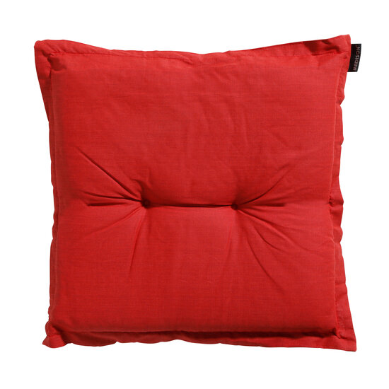 Zit universeel ca.50x50cm Basic red 2 stuks