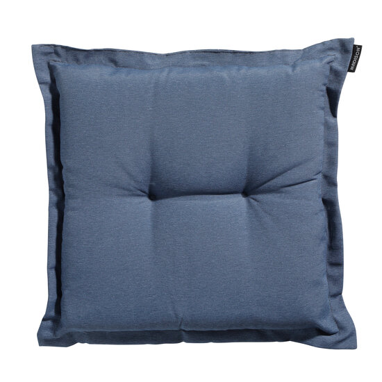 Zit universeel ca.50x50cm Panama safier blue 2 stuks