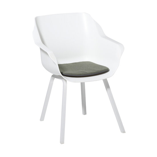 Modern dining kussen ca.40x40cm Outdoor Manchester green 2 stuks