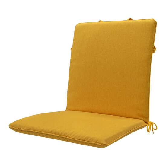 Stapelstoel kussen ca.97x49cm Gold canvas eco+ 2 stuks