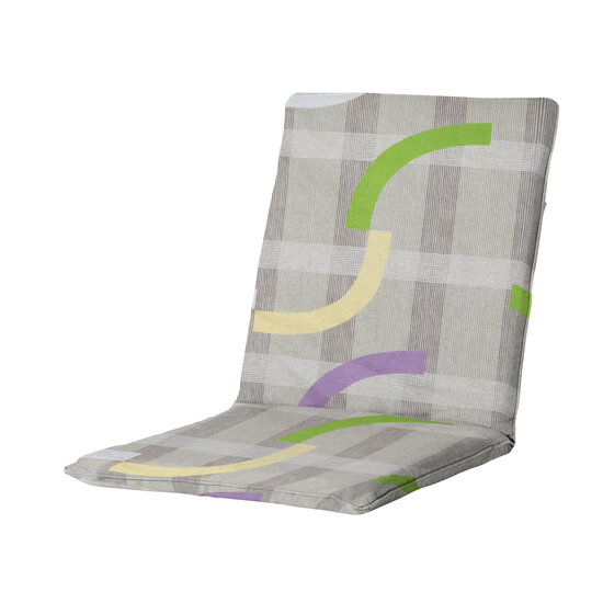 Stapelstoel kussen ca.97x49cm Tess purple 2 stuks