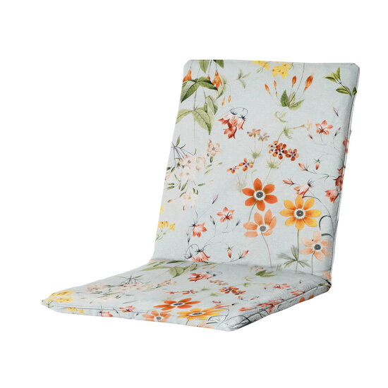 Stapelstoel kussen ca.97x49cm Outdoor+ Milly azure 2 stuks