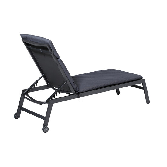 Ligbedkussen ca.190x60cm Outdoor Manchester denim grey